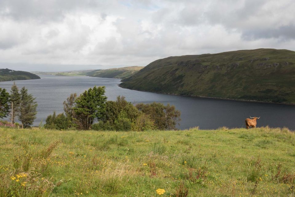 szkocja namiot, Isle of Skye