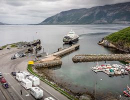 kamperem po norwegii, droga nr 17 norwegia