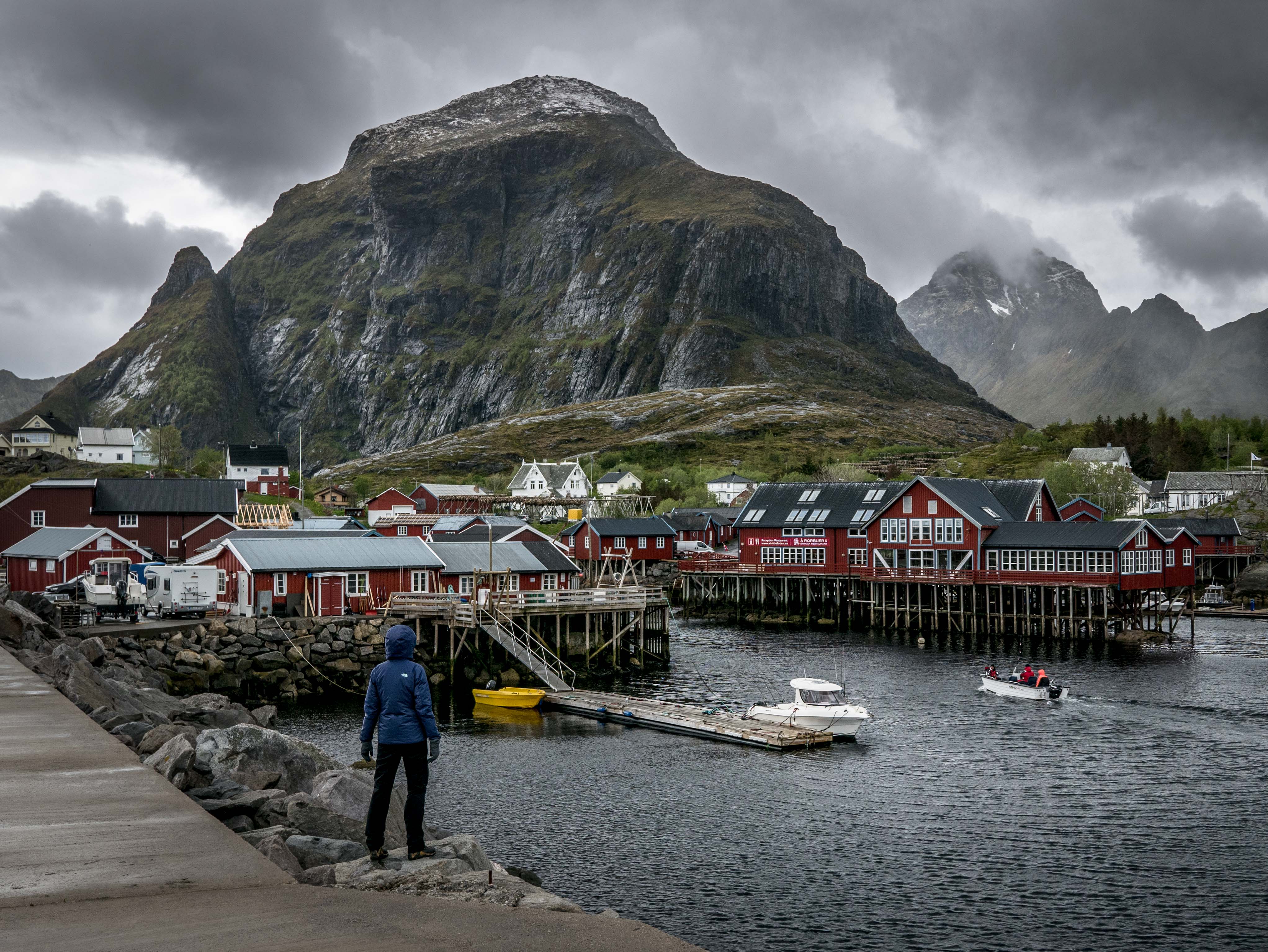 miejscowość Å, Lofoty, Norwegia